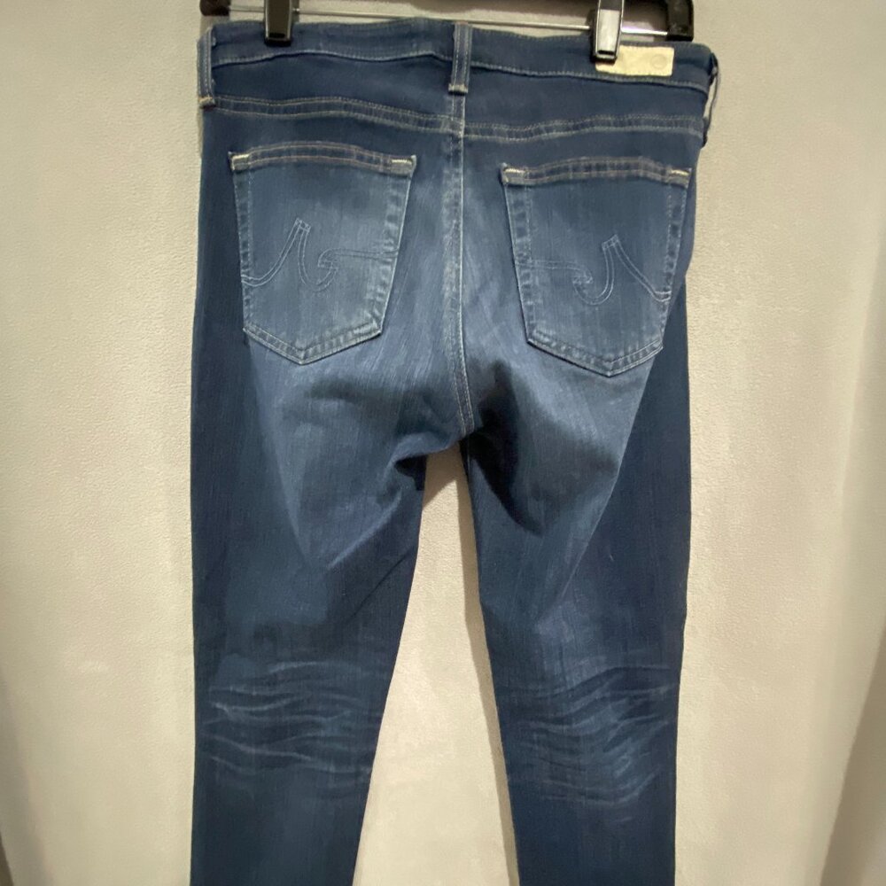 AG Adriano Goldschmied Prima Crop Jeans Size 28 Dark Wash Slim Straight - Picture 6 of 8